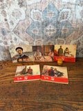 Lot of 5 Vintage Chinese Illustrated Books