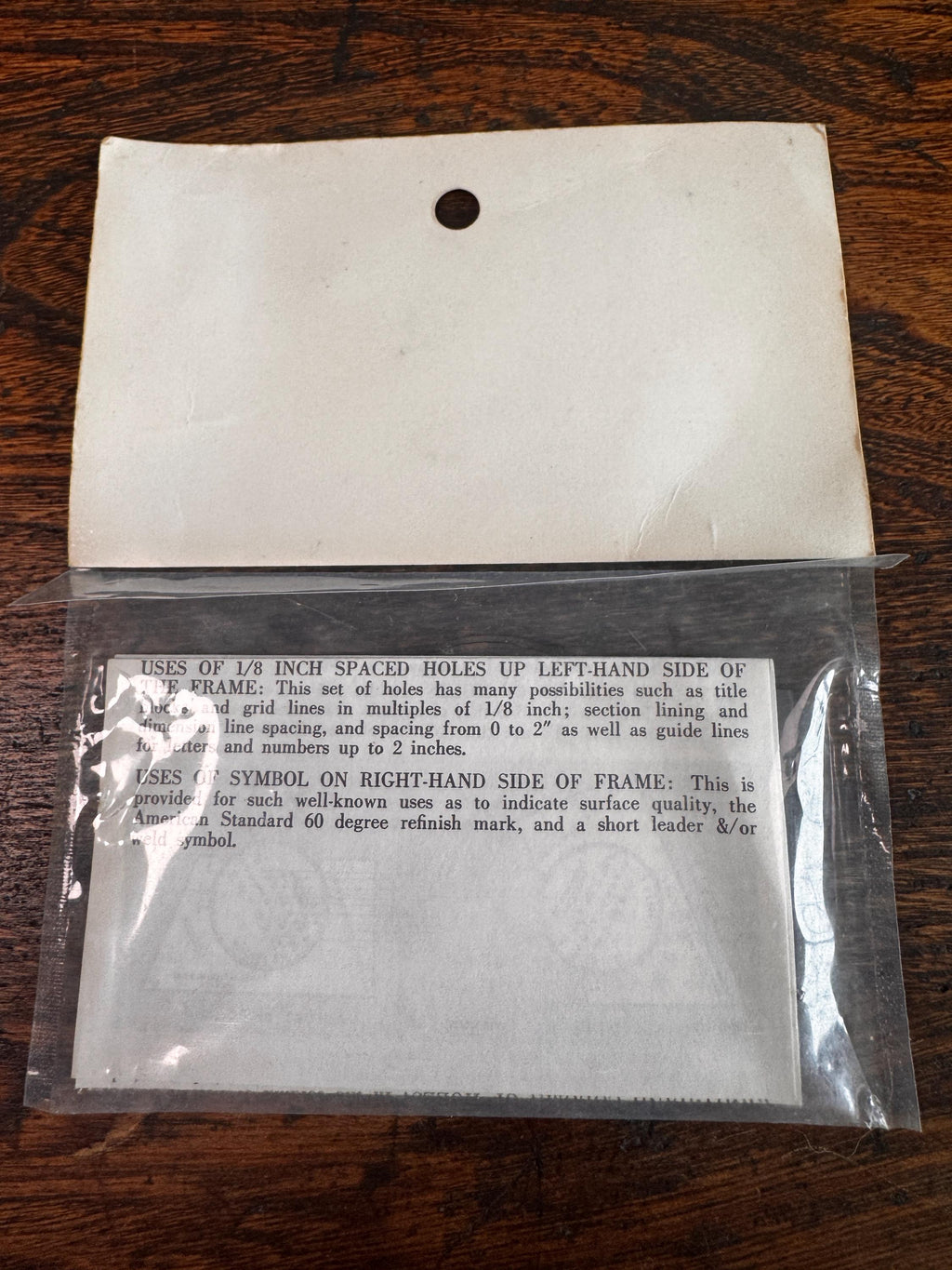 Vintage Ames Lettering Guide by Olson Mfg. Co. Drafting Tool