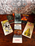 Lot of 6 Vintage Travel Brochures and Maps of India