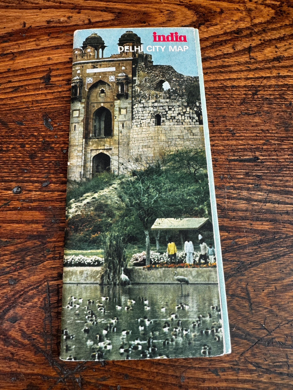 Lot of 5 Vintage India Travel Brochures and Maps