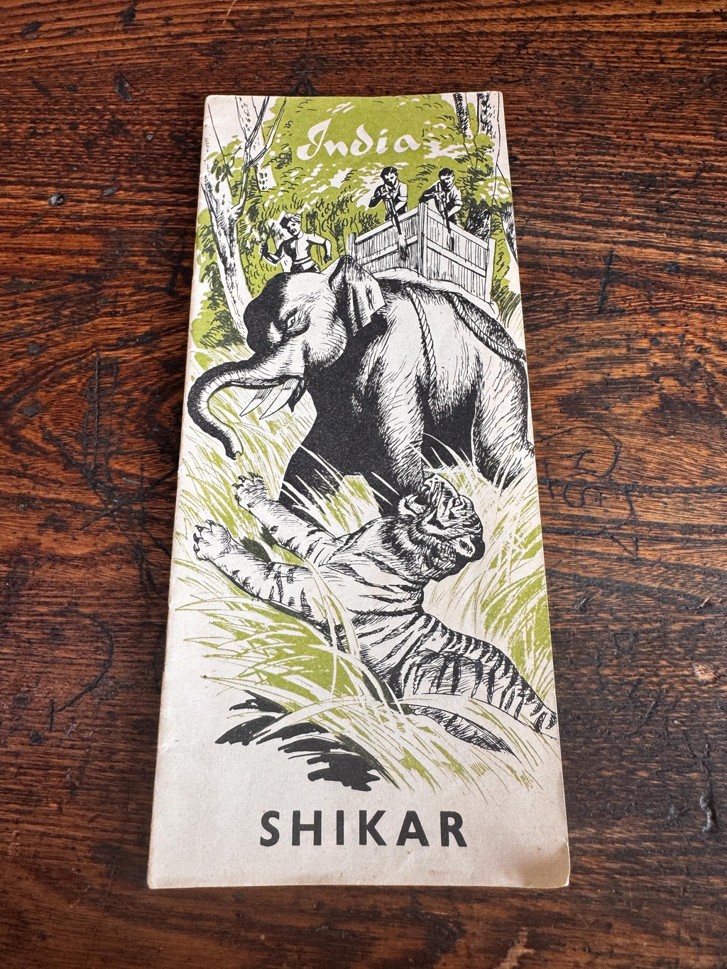 Lot of 6 Vintage Travel Brochures and Maps of India