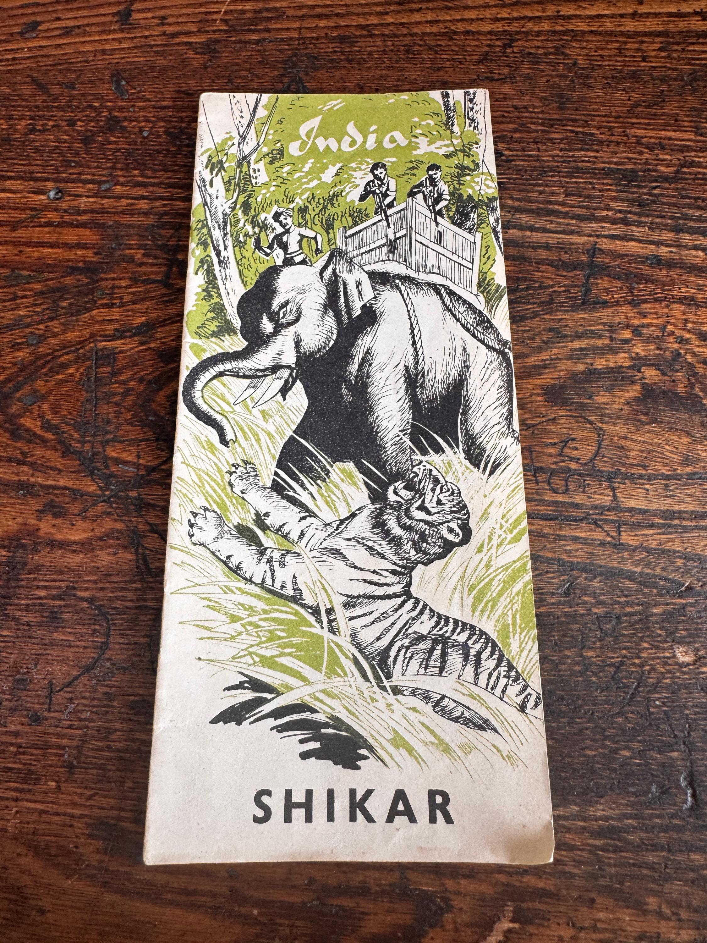 Lot of 6 Vintage Travel Brochures and Maps of India