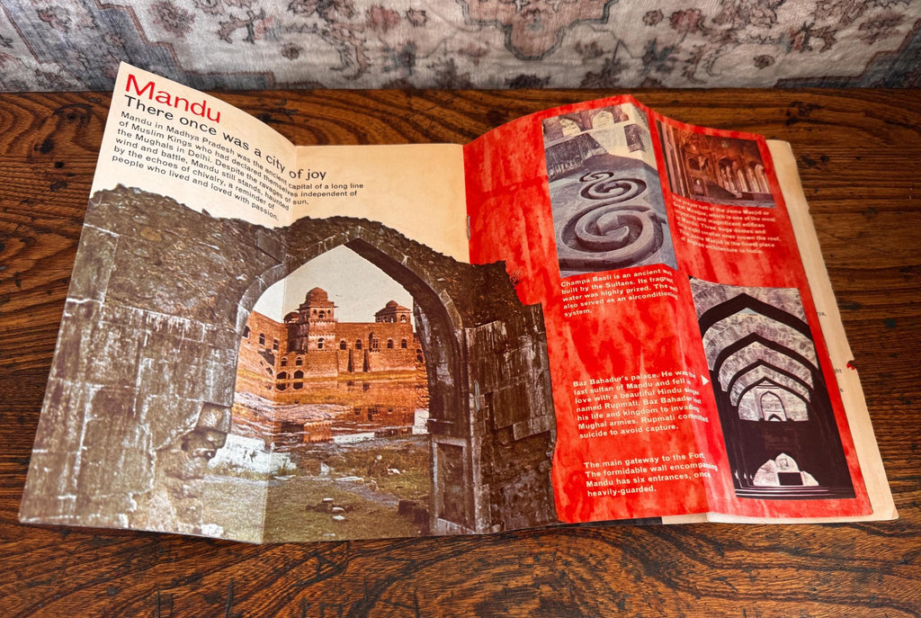 Lot of 5 Vintage India Travel Brochures