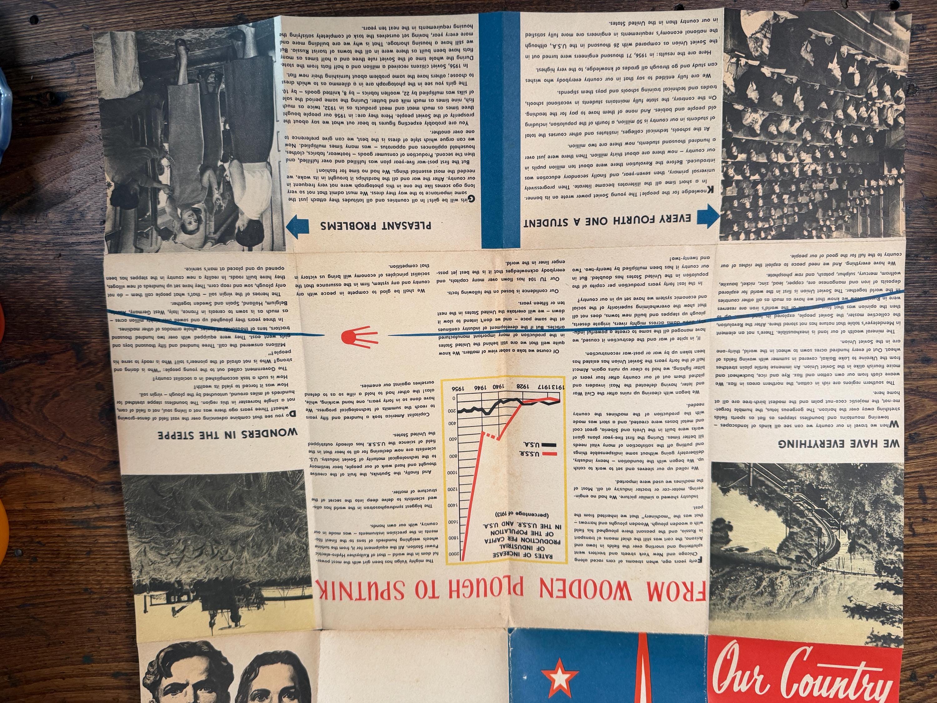 Soviet Cold War Lot of 1980s Paperback Books and Pamphlet