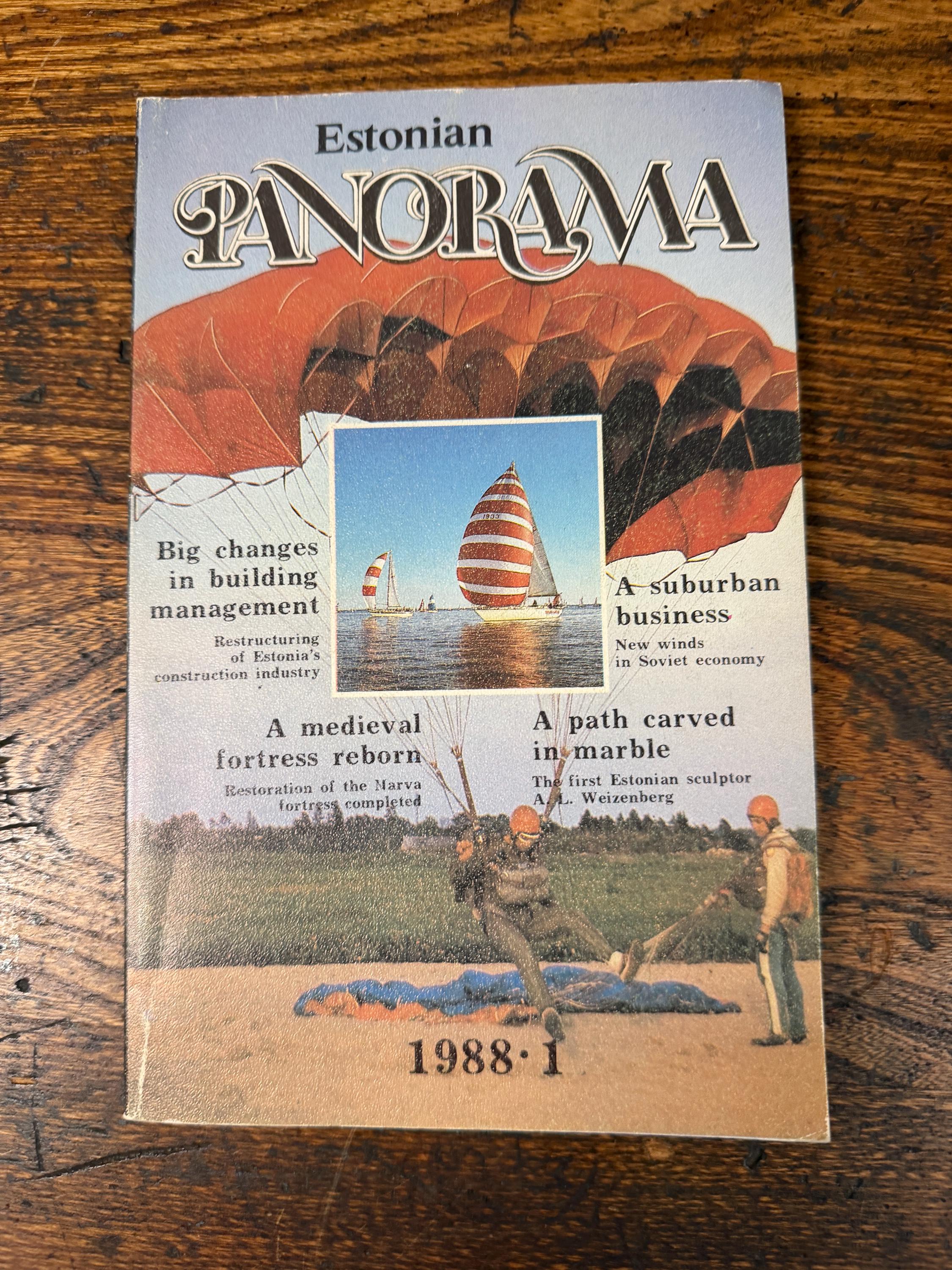 Estonian Panorama by Periodika | 1988 Paperback
