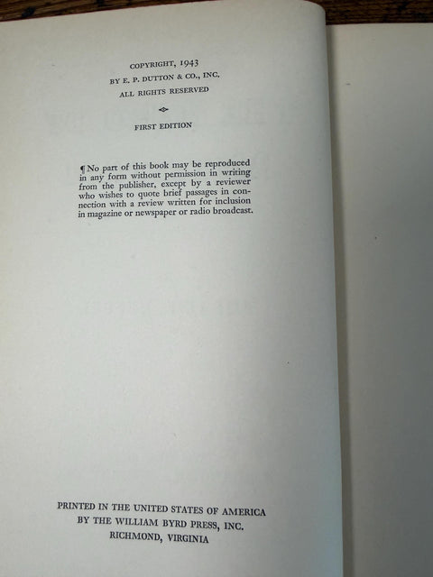 The Hero of Antietam by Eulalie Beffel | 1943 Hardback