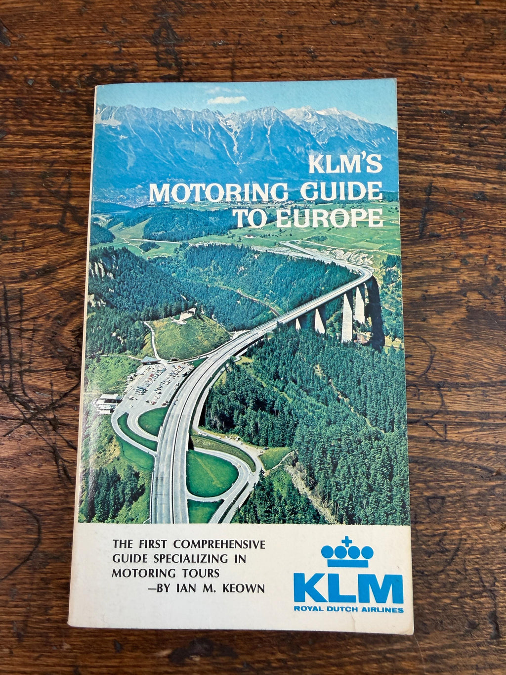 KLM'S Motoring Guide to Europe by Ian M. Keown | 1970 Paperback Travel Guide