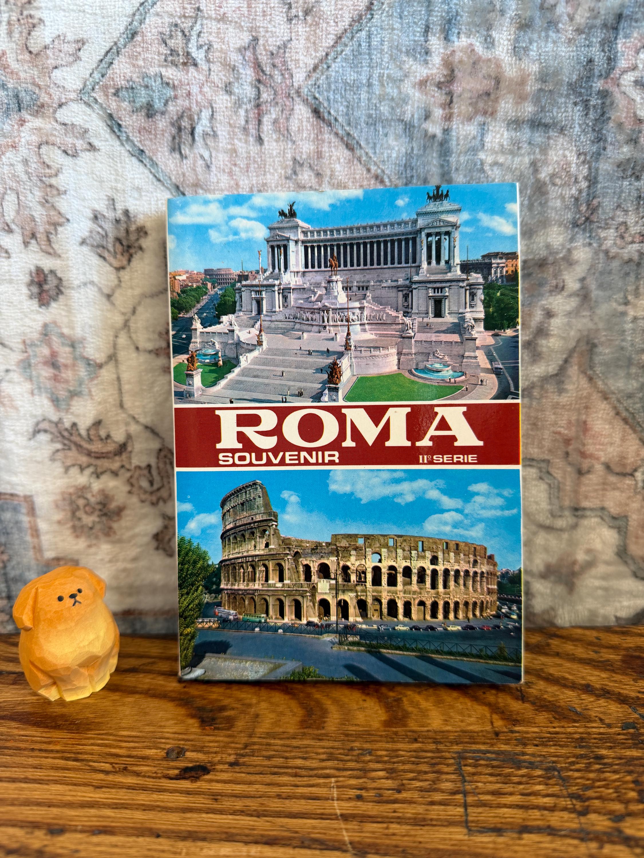 Roma Souvenir II Serie Fold-Out Postcard Booklet