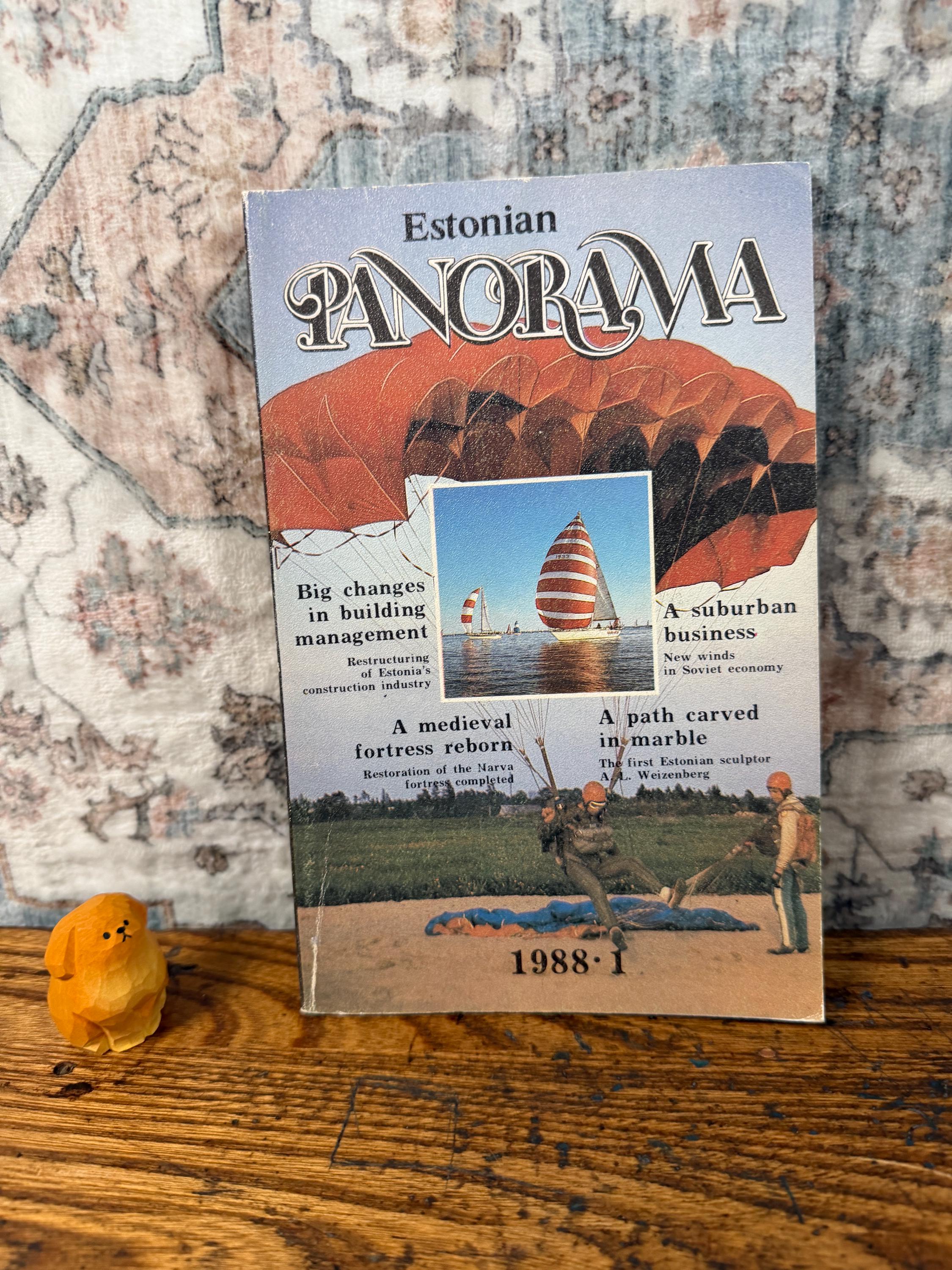 Estonian Panorama by Periodika | 1988 Paperback