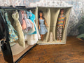 Vintage 1960s Mattel Barbie and Allan Doll Pair with Clothing Accessories