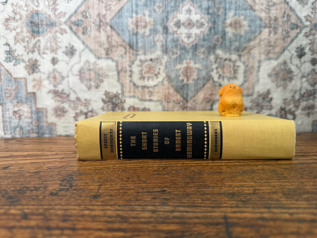 Vintage 1961 The Short Stories of Hemingway Scribner Hardcover Collection