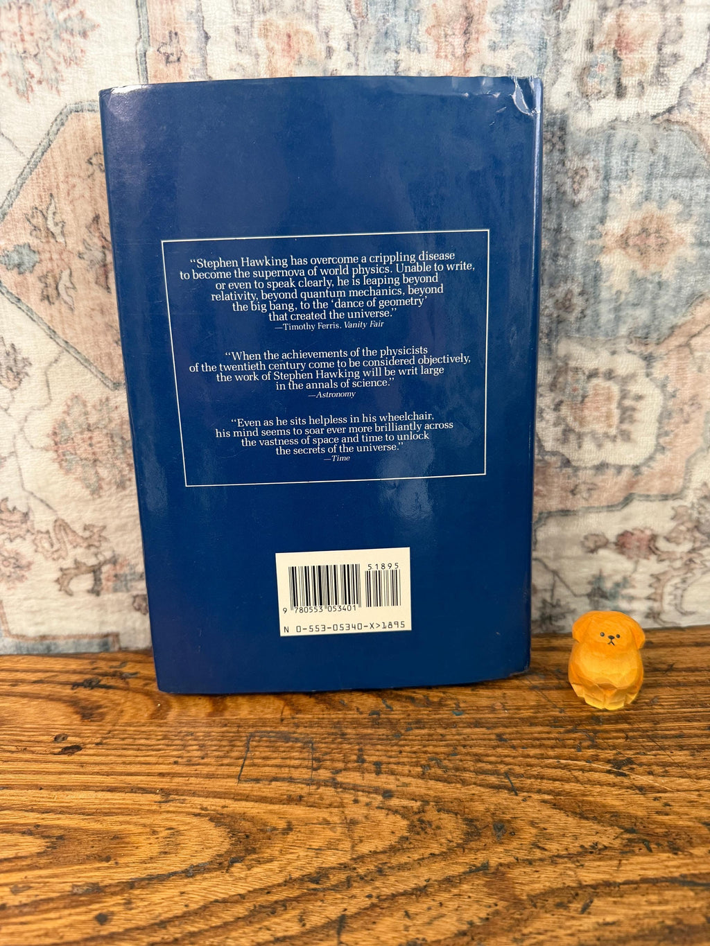 Vintage 1988 A Brief History of Time Stephen Hawking Bantam Hardcover