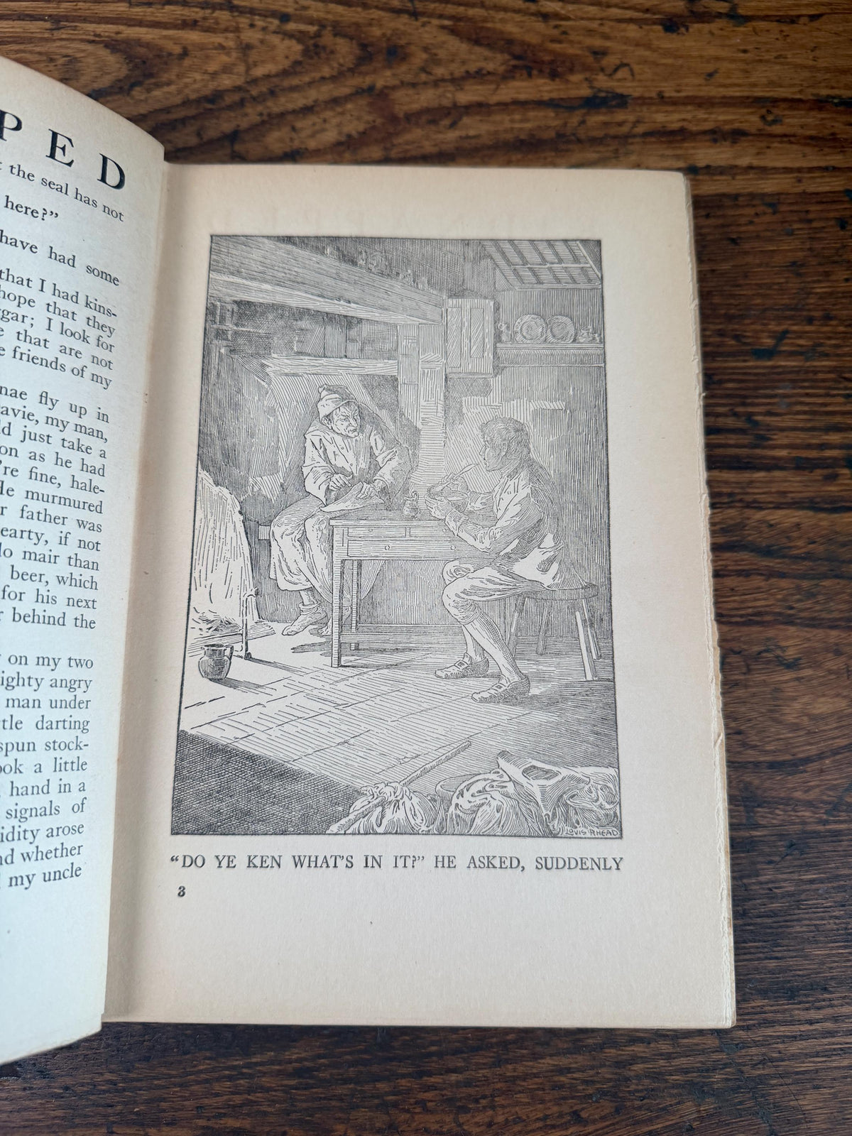 Kidnapped-Gulliver's Travels-Ivanhoe Illustrated Classics Set | 1920s Hardbacks