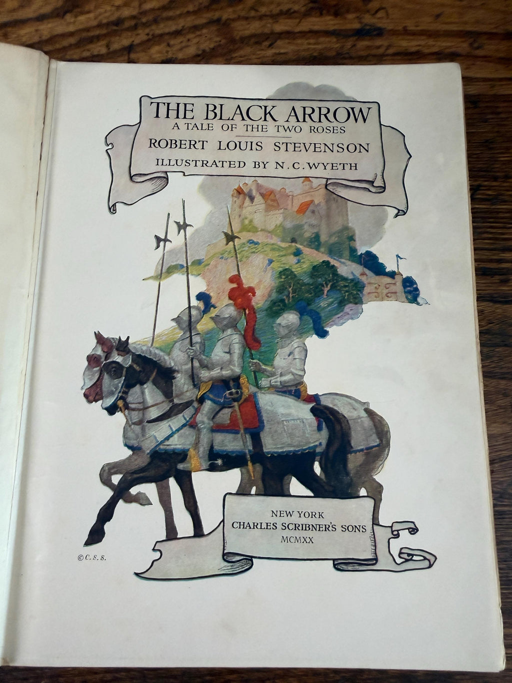 The Black Arrow by Robert Louis Stevenson | 1916 Hardcover