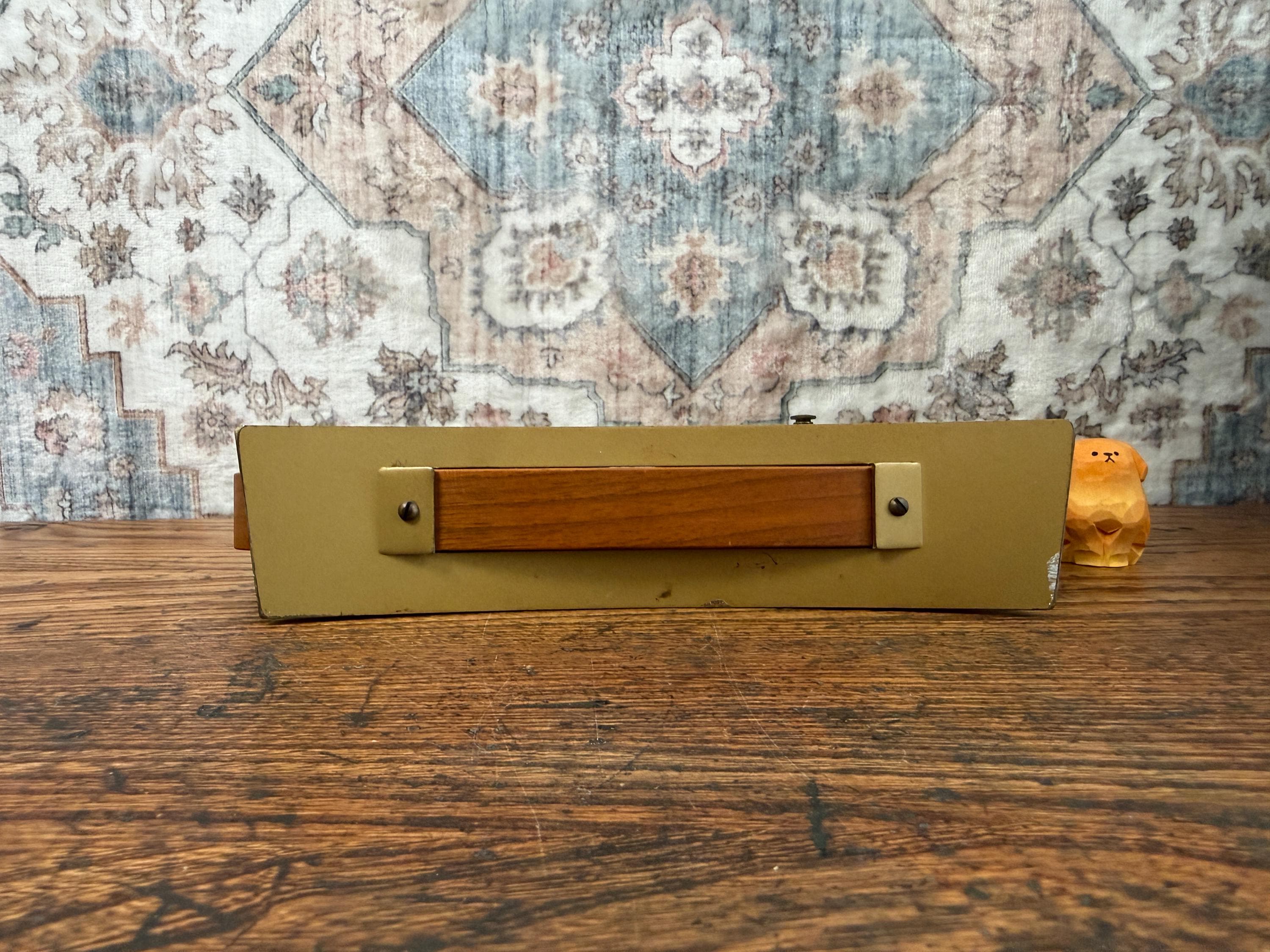 Vintage 1960s Taylor Stormoguide Weather Station Barometer Thermometer Hygrometer Wood Wall Decor Mid Century