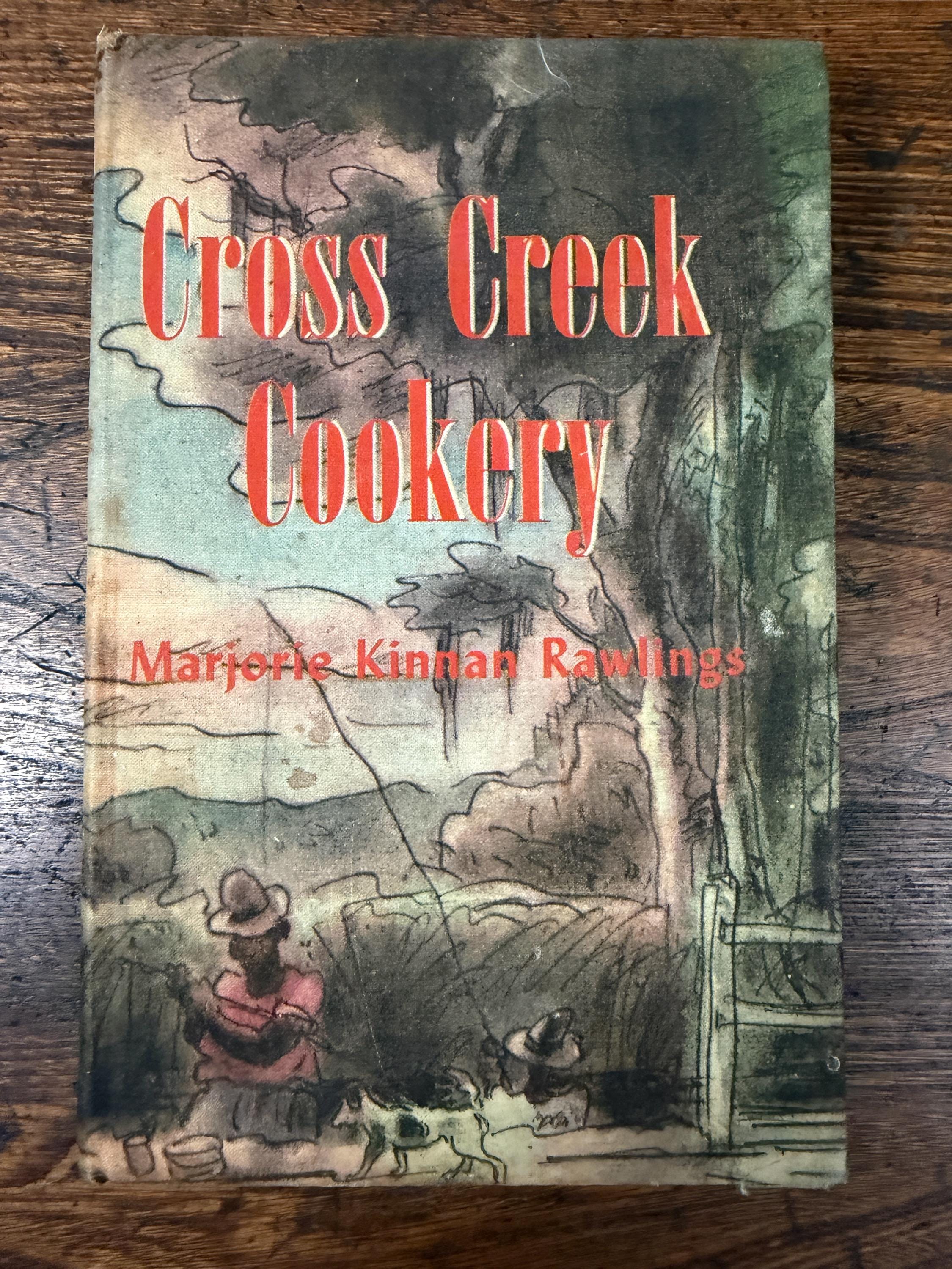 Vintage 1942 Cross Creek Cookery Marjorie Kinnan Rawlings Scribner Hardcover