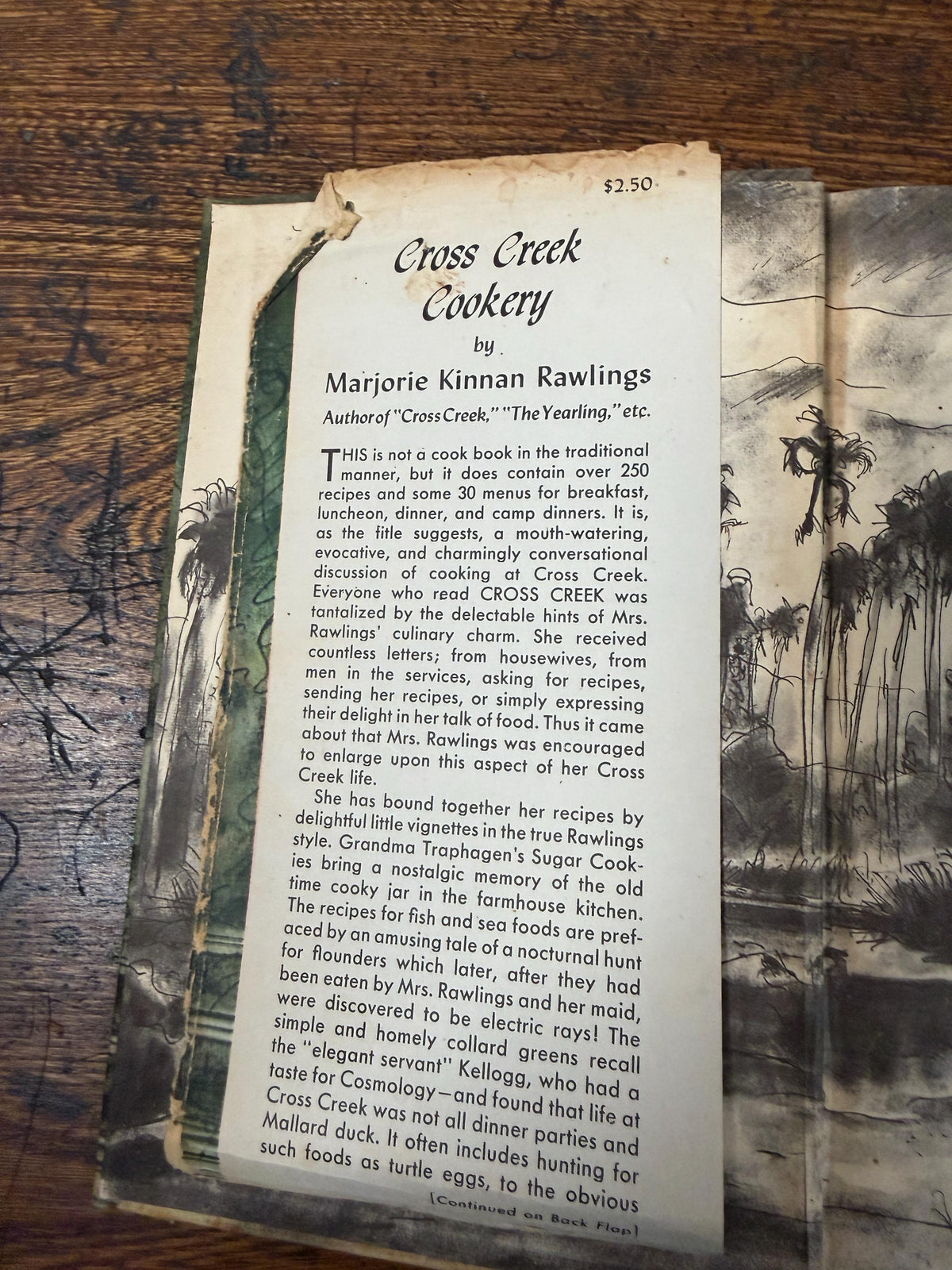 Cross Creek Cookery by Marjorie Kinnan | 1942 Hardcover