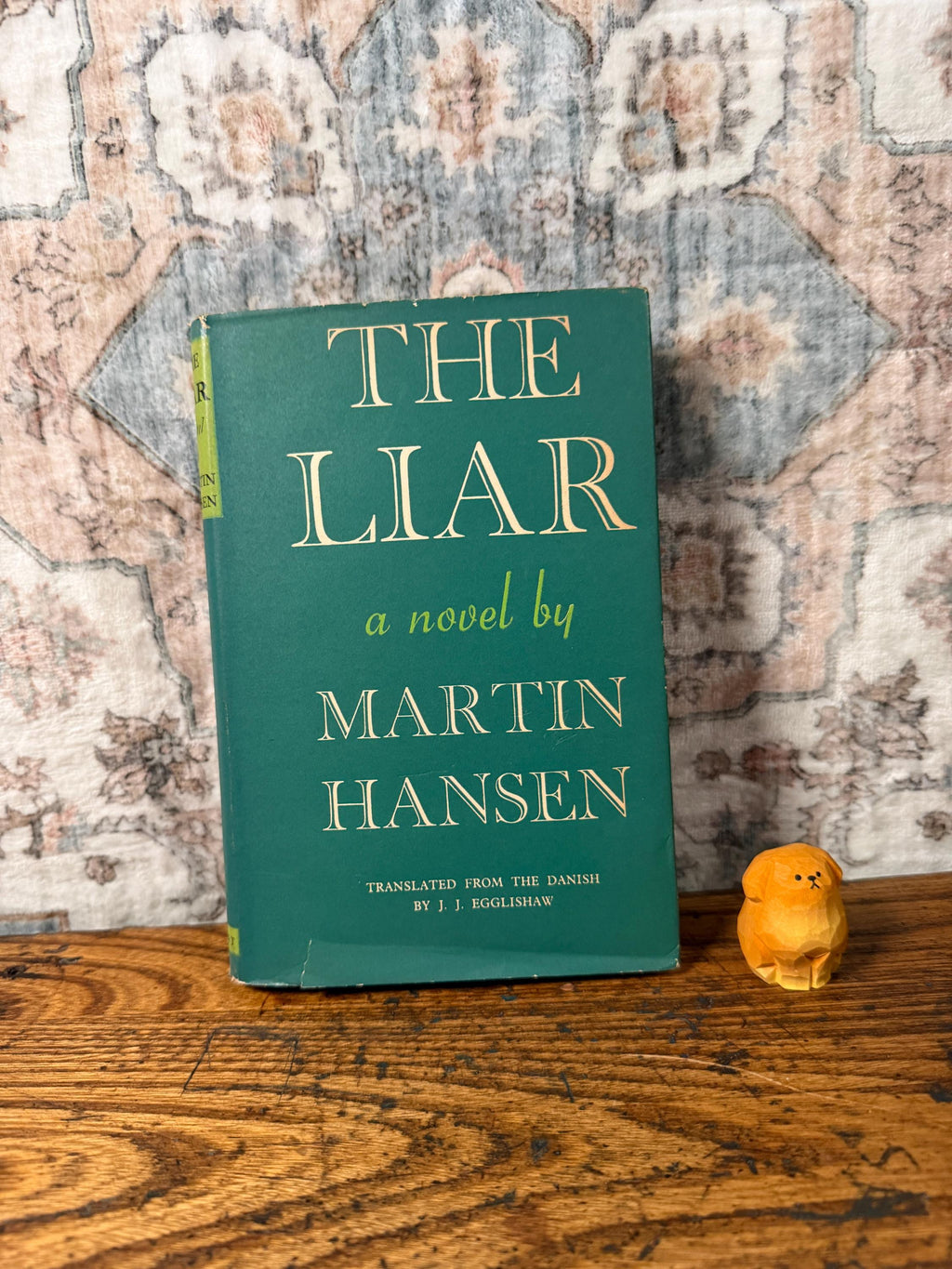 Vintage 1954 The Liar Martin A. Hansen Hardcover Danish Novel in Translation