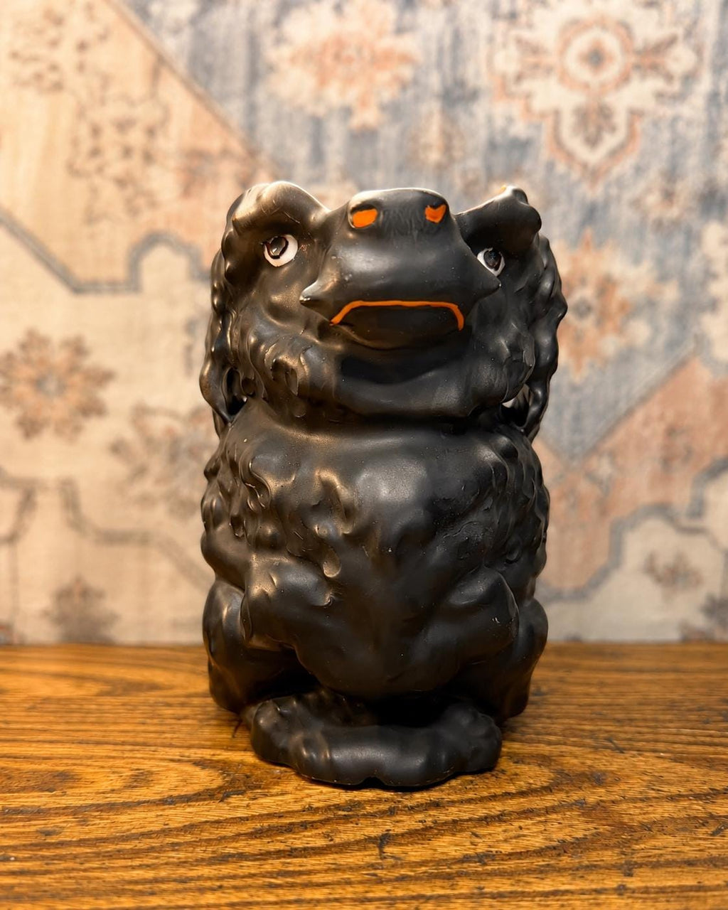 Royal Bayreuth Black Poodle Bavarian Pitcher