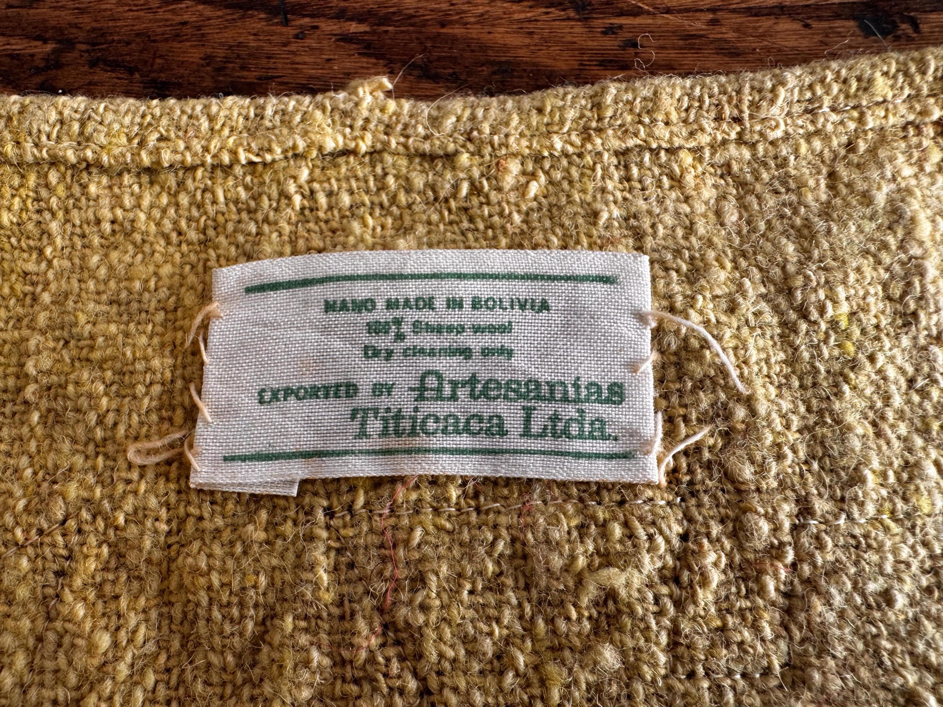 Bolivian Sheeps Wool Tapestries