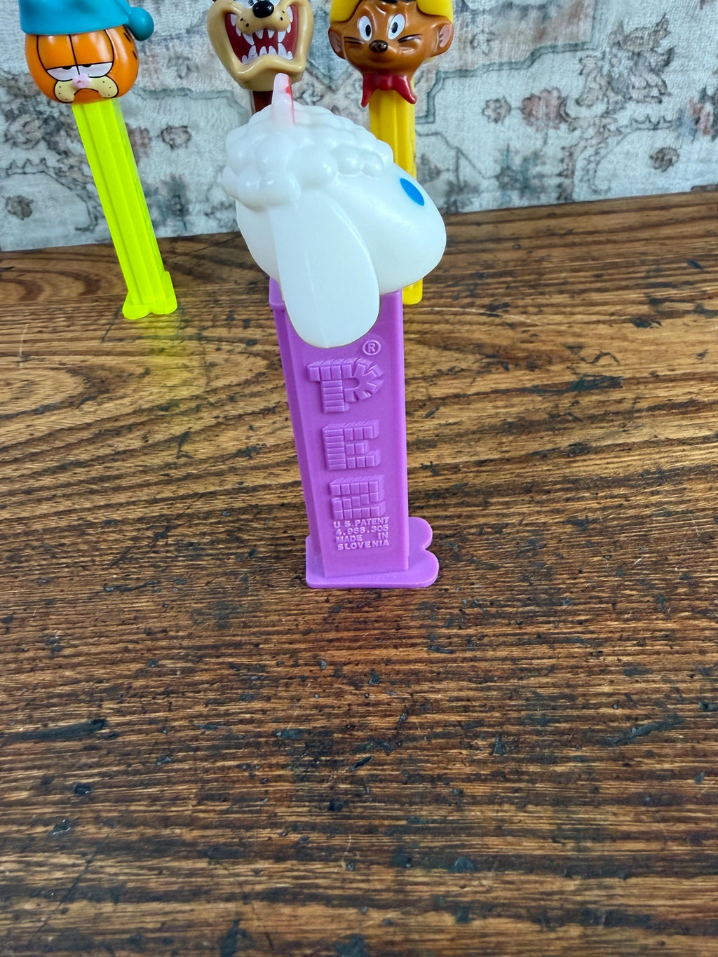 Set of 4 Vintage PEZ Dispensers Featuring Classic Cartoon Characters