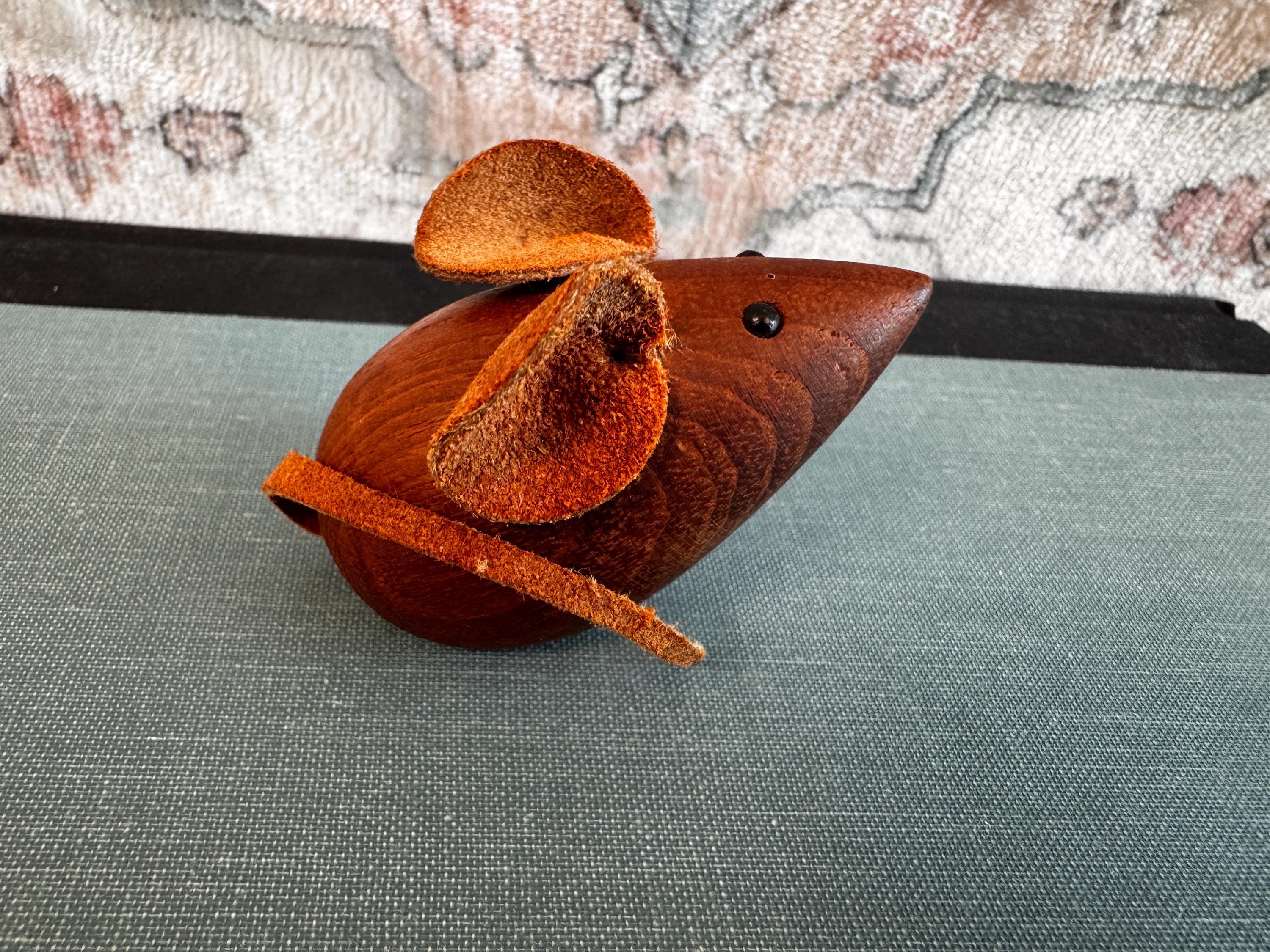 H+F Denmark Teak Mouse Pair