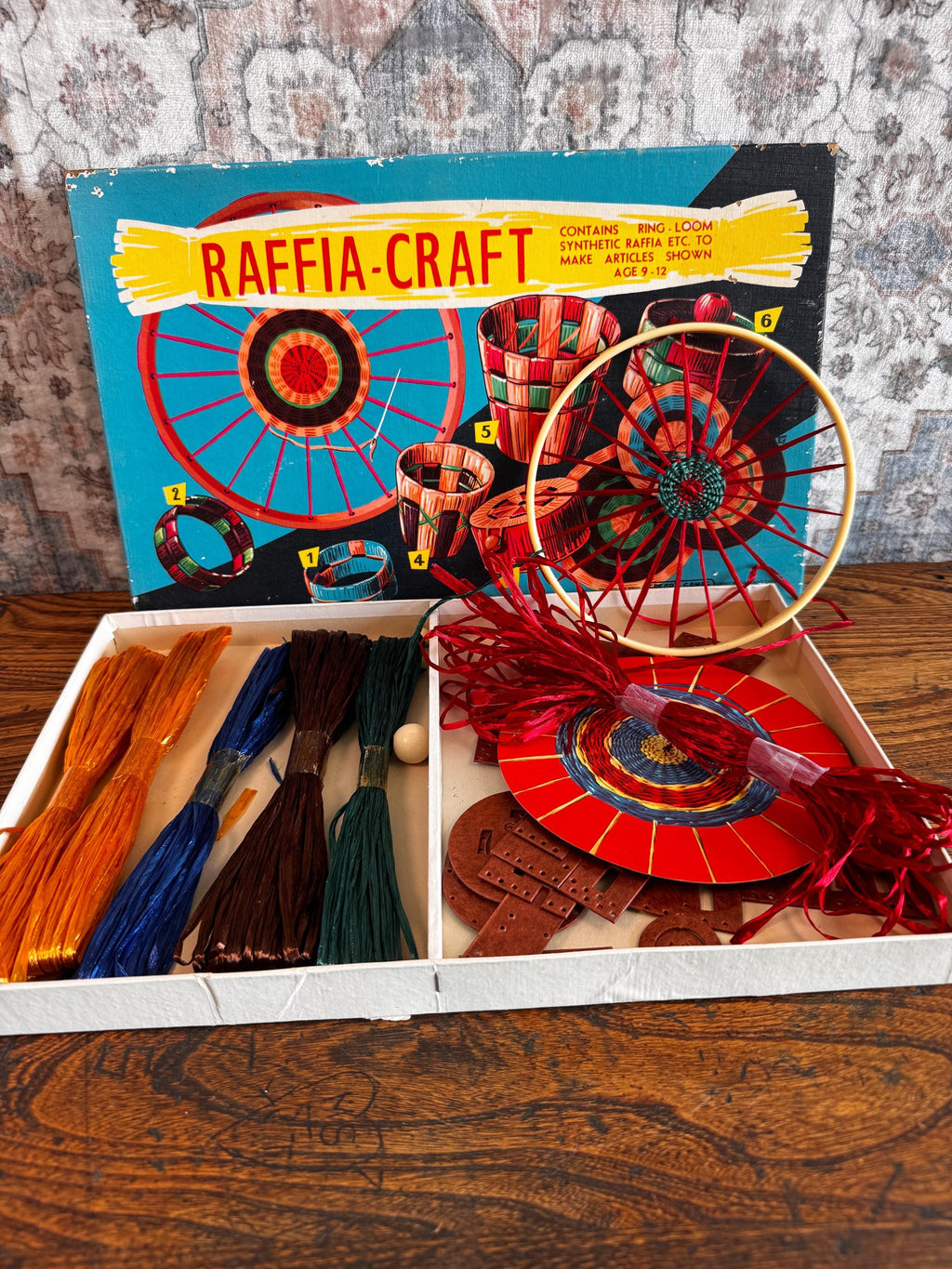 Raffia-Craft by Spears Games | 1960s Vintage Craft Kit