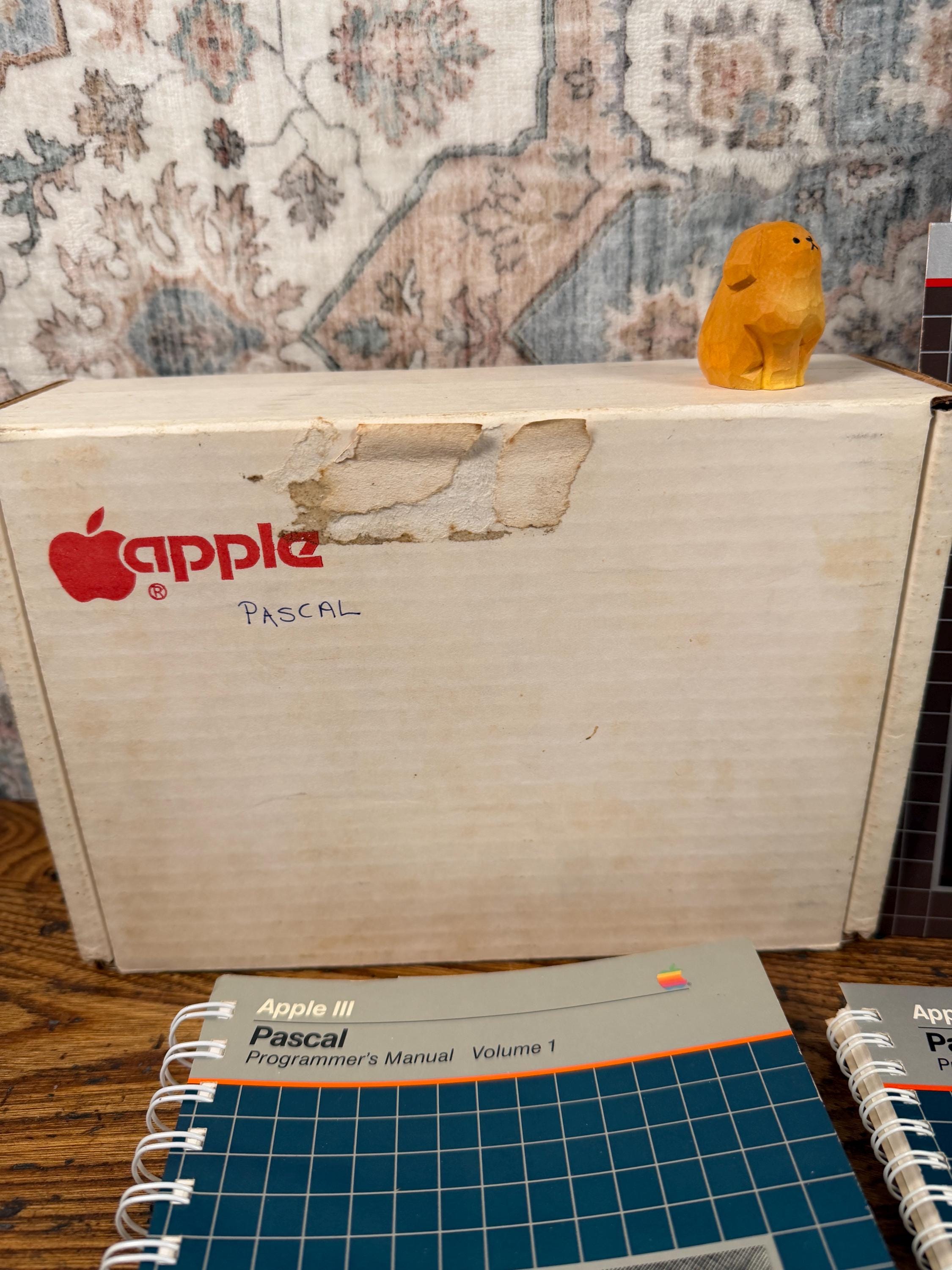 Apple III Pascal Programming Software