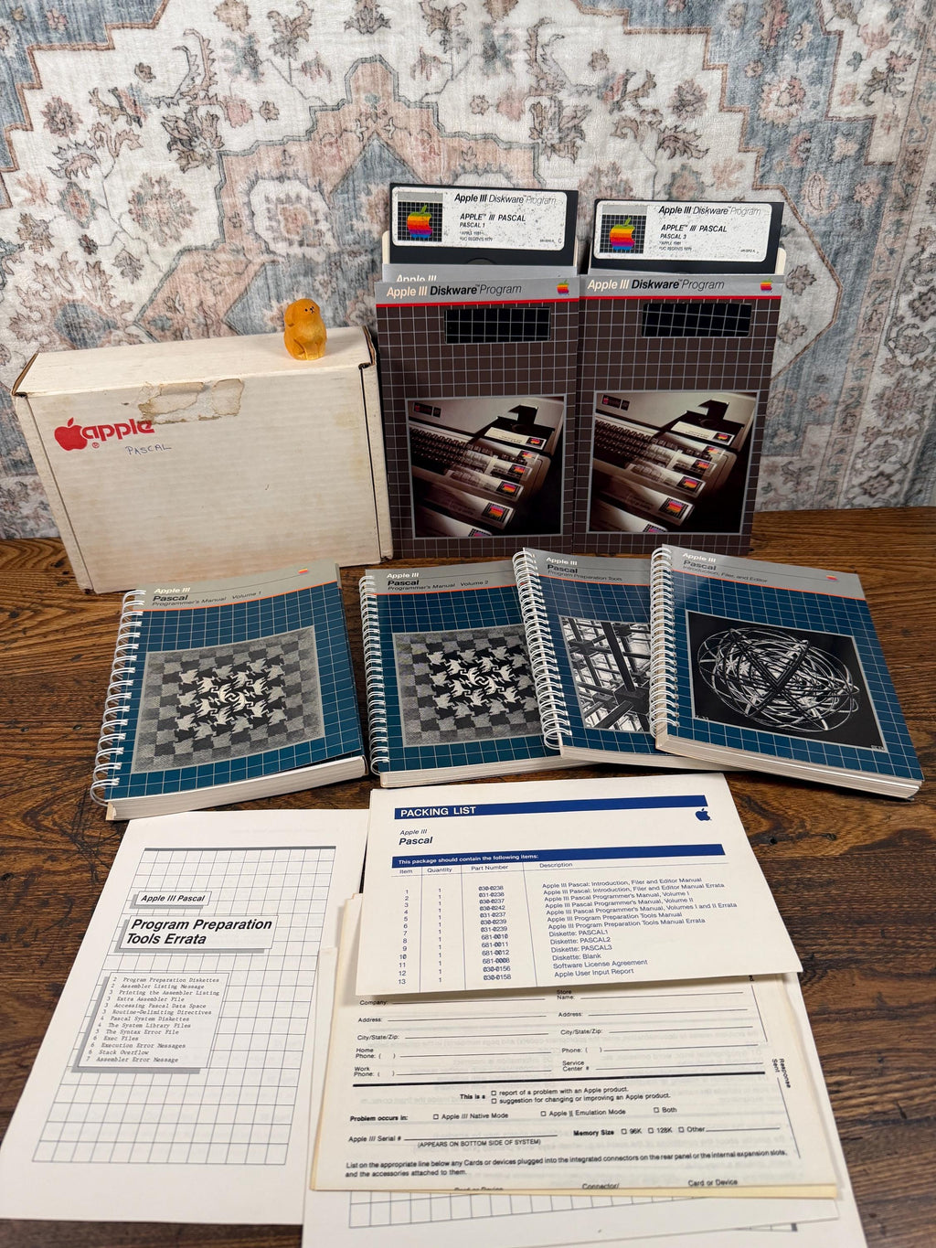 Apple III Pascal Programming Software