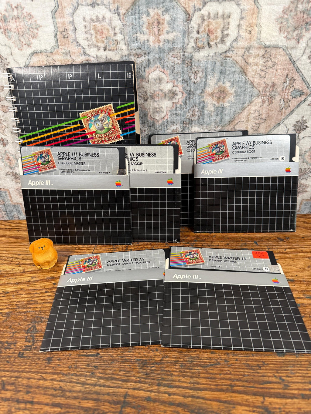 Apple III Business Software Suite with Manuals and Floppy Disks | 1981