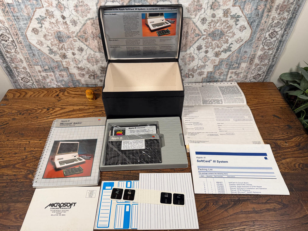 Apple III Microsoft BASIC Reference Manual and Diskware Program 1982