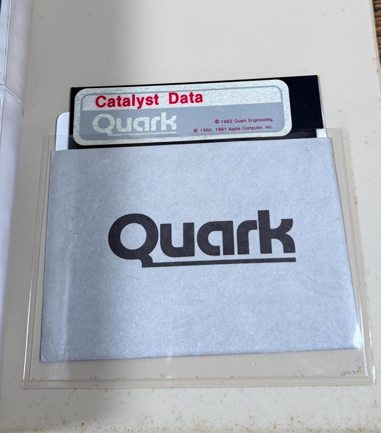 Quark Catalyst Software for Apple III