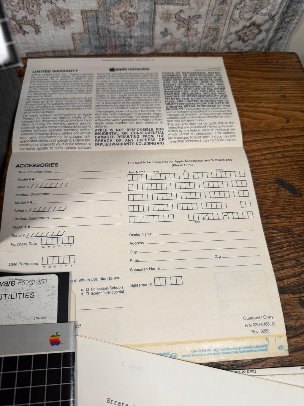 Apple III System Utilities and Software Training Pack