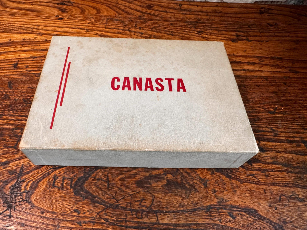 Vintage 1950 Canasta Card Game Set by Whitman Publishing Co.