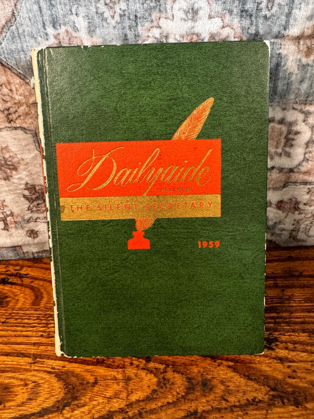 Dailyguide The Silent Secretary 1959 Diary - Oklahoma Woman's Handwritten Entries
