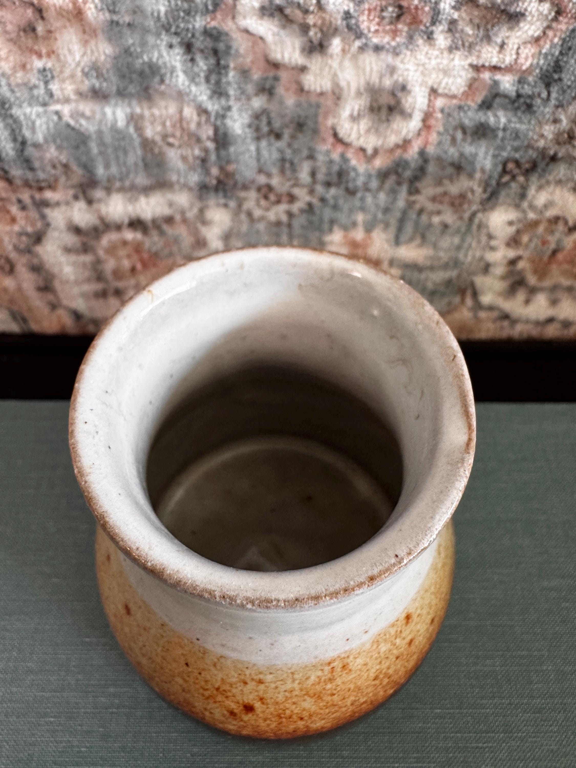 Handmade Ceramic Jar with Cork Lid