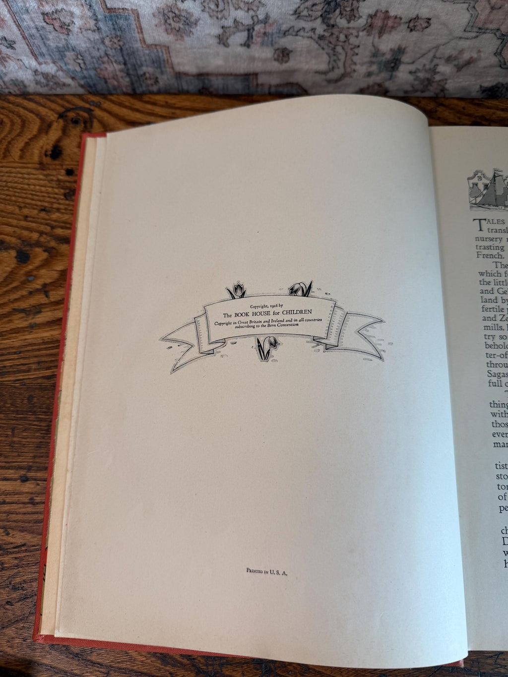 Tales Told in Holland by Olive Beaupré Miller | 1926 Hardback
