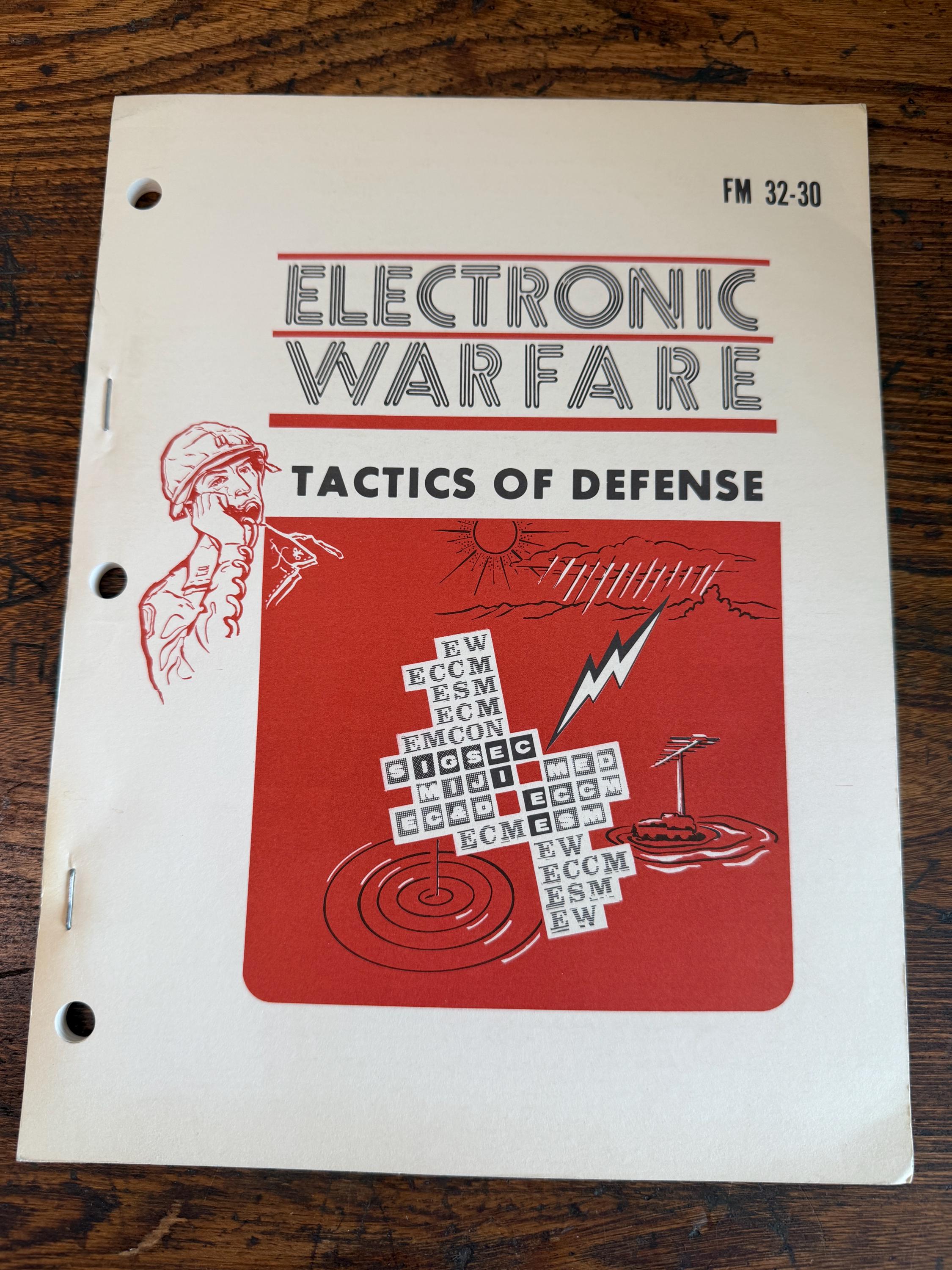 Electronic Warfare Tactics of Defense Field Manual FM 32-30