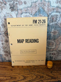 FM 21-26 Map Reading Field Manual by US Army | 1969 Paperback