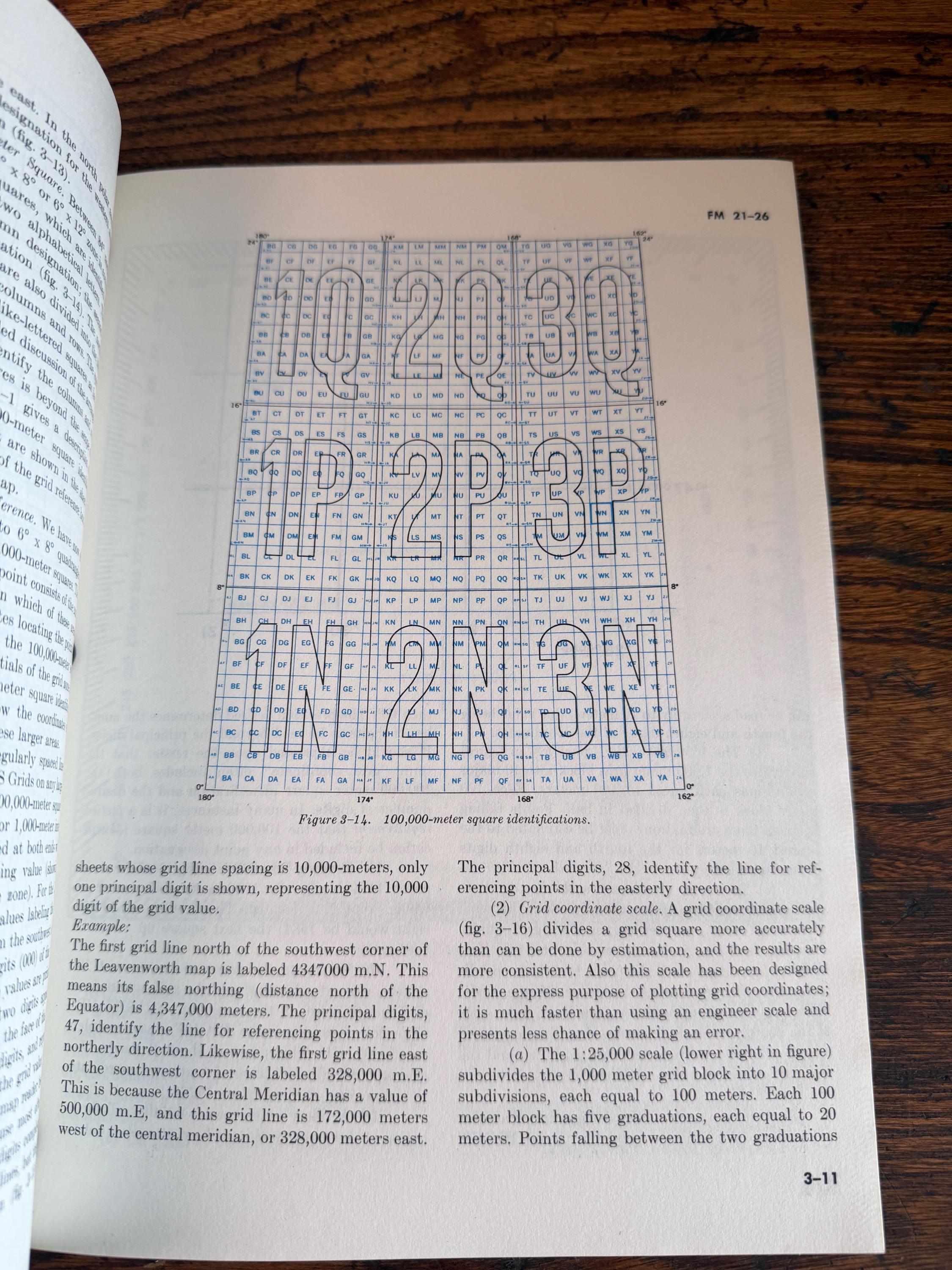FM 21-26 Map Reading Field Manual by US Army | 1969 Paperback