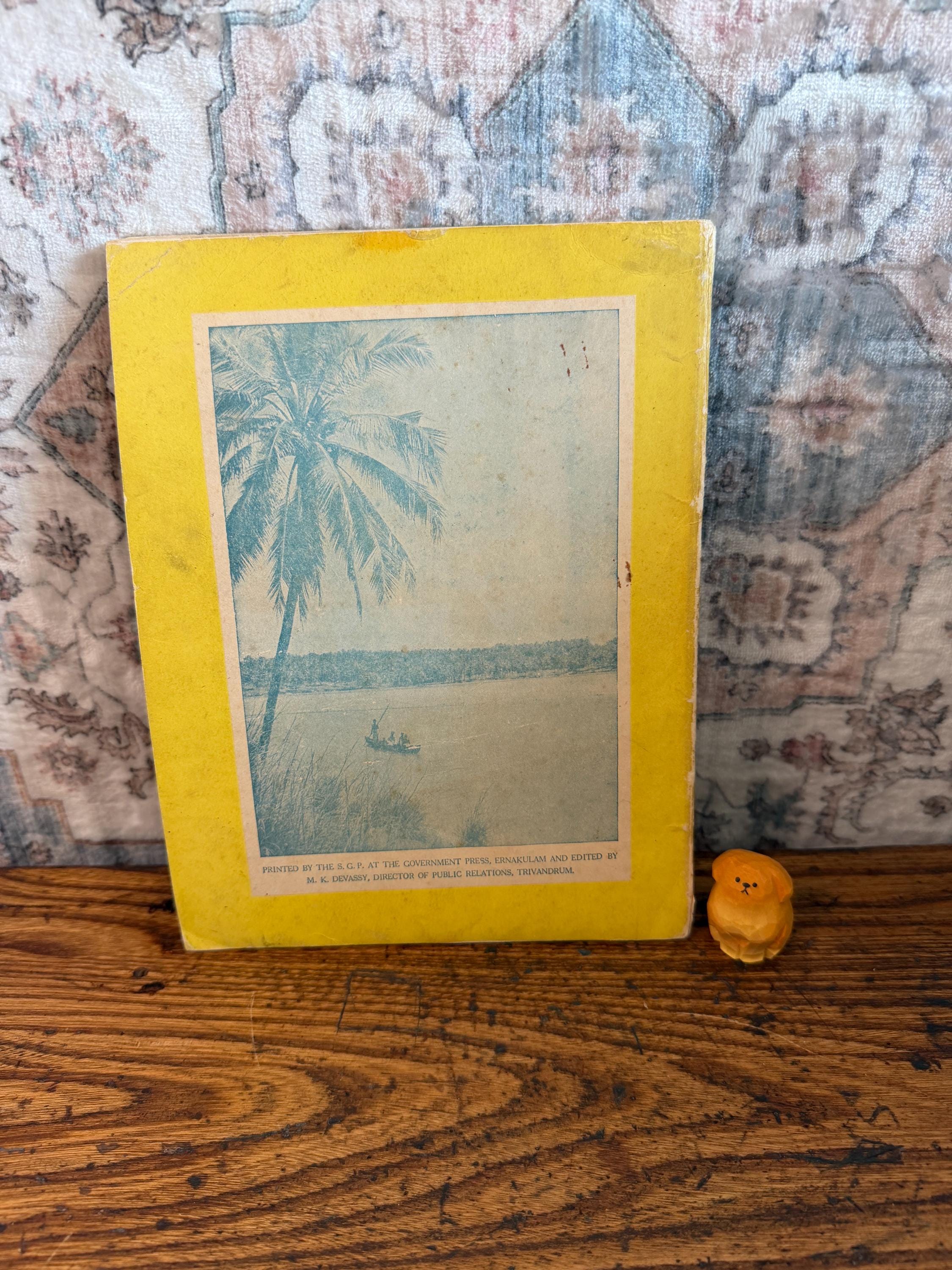 Travancore-Cochin The Treasure Land of the East by The Department of Public Relations | 1951 Paperback