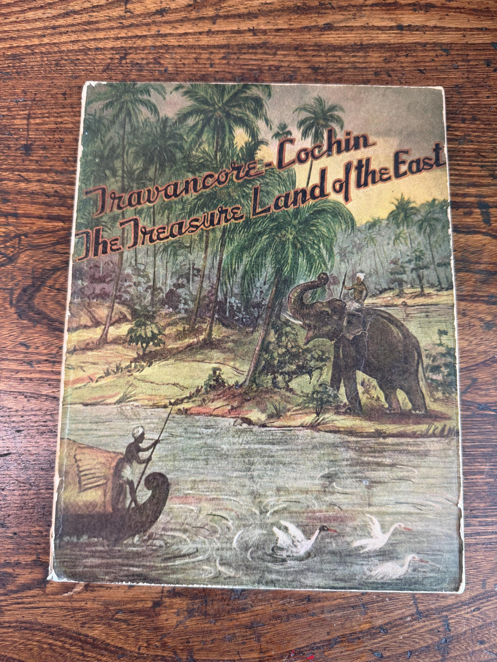 Travancore-Cochin The Treasure Land of the East by The Department of Public Relations | 1951 Paperback