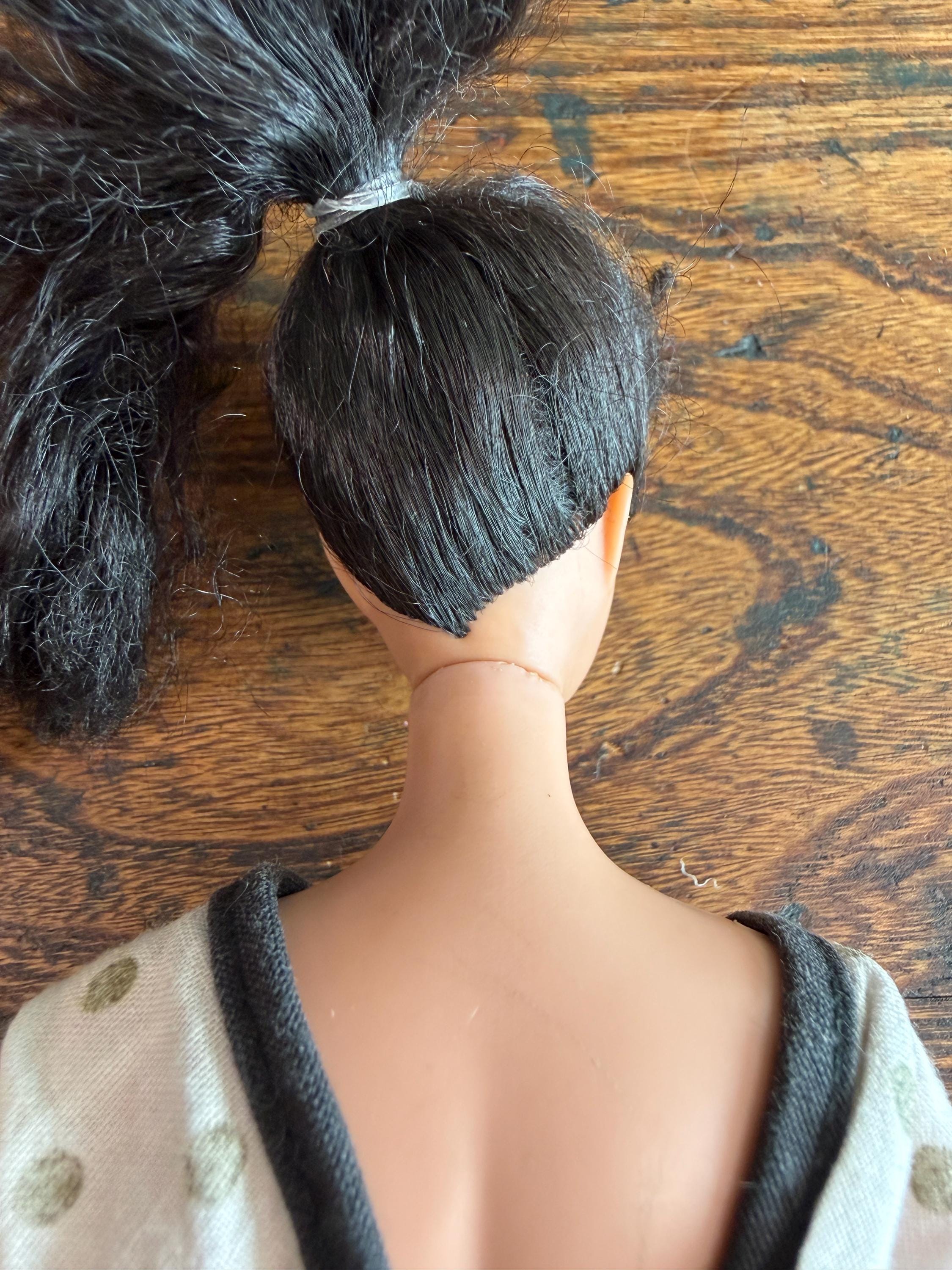 Late 4 Ponytail Barbie Doll with Wardrobe and 1964 Case by Mattel