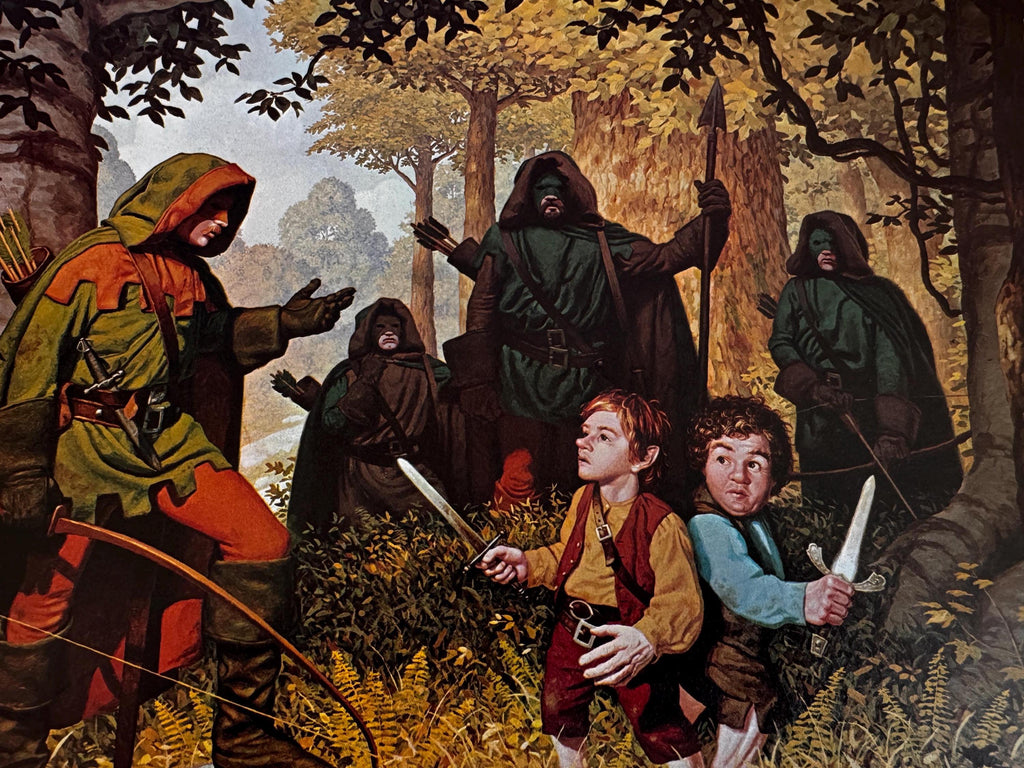 Faramir Fantasy Art Print by Hildebrand | 1977 Calendar Page
