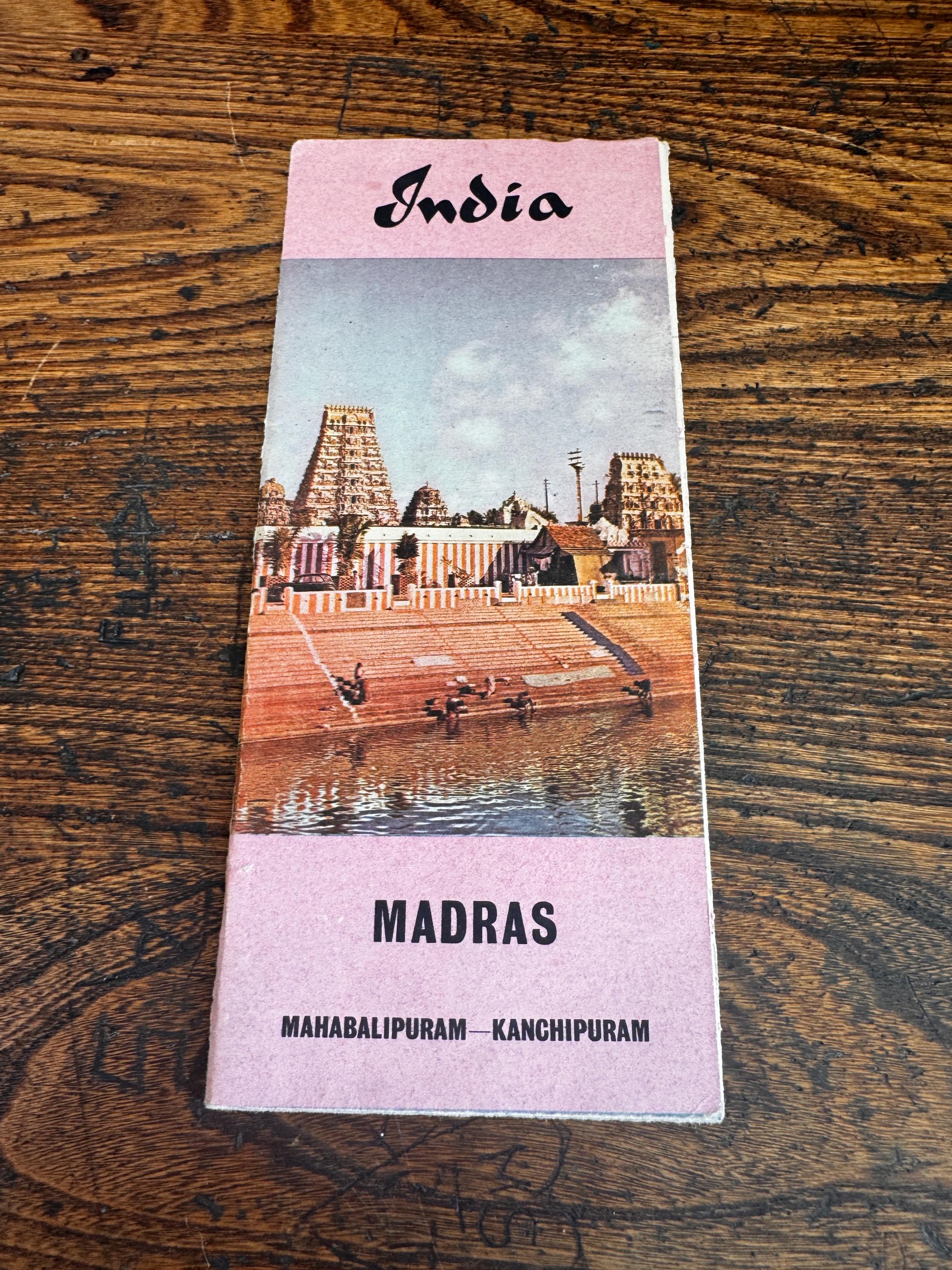 Lot of 5 Vintage India Travel Brochures
