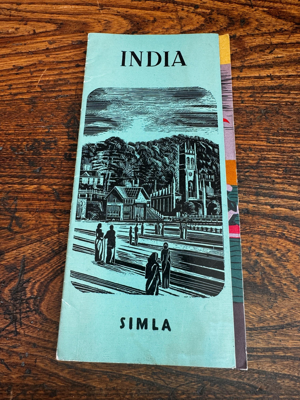 Lot of 6 Vintage Travel Brochures and Maps of India
