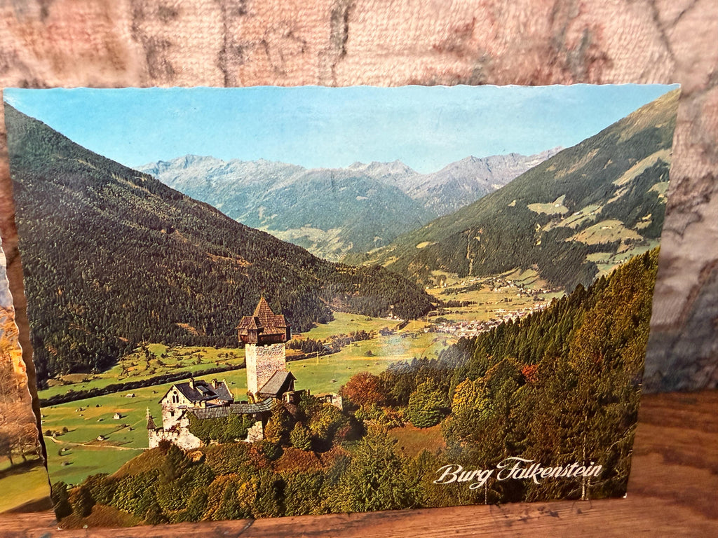 Lot of 6 Vintage Austrian Postcards Featuring Scenic Landscapes and Historic Sites