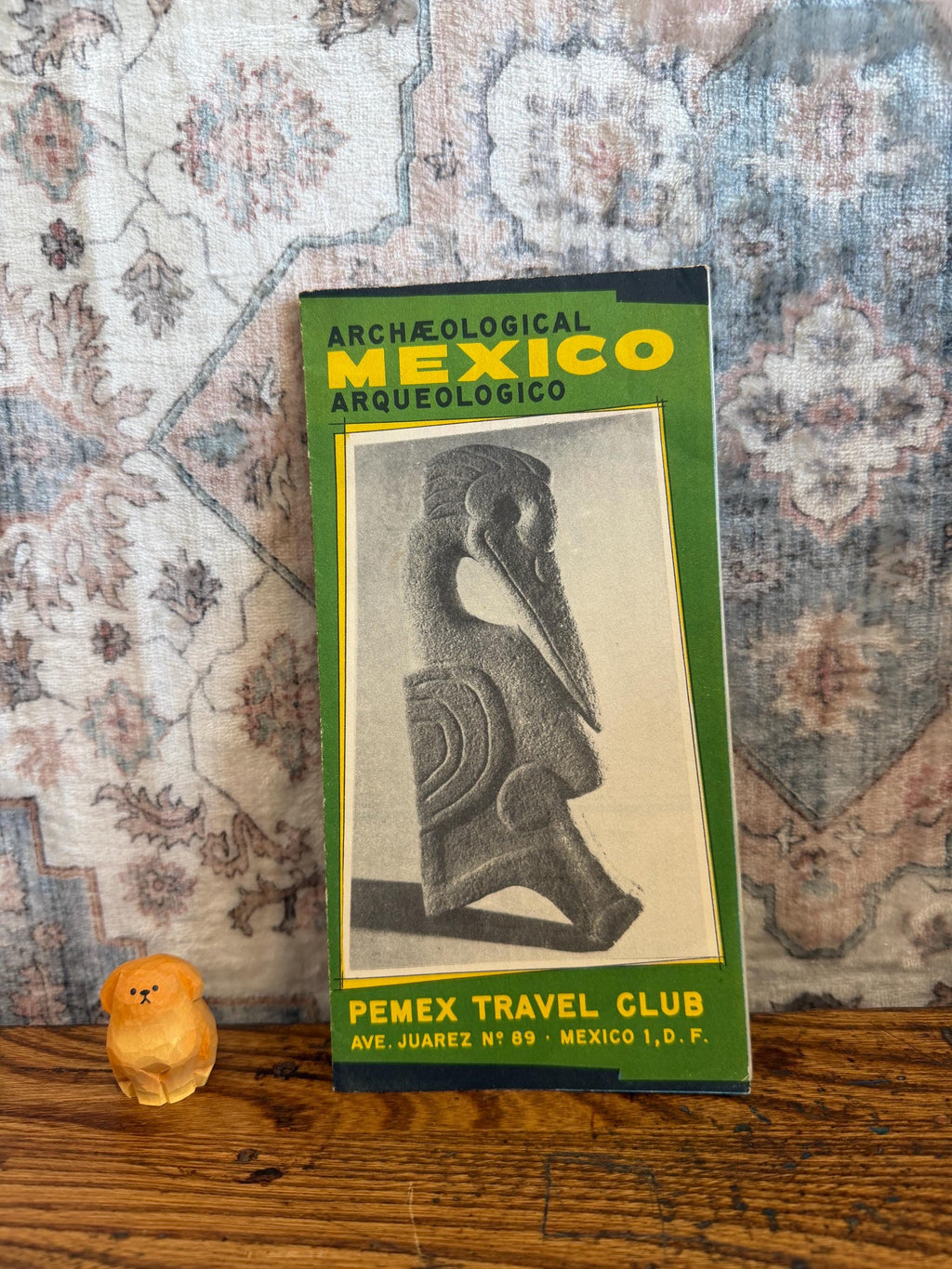 Archaeological Mexico (Arqueologico) | Mid-20th Century Archaeological Map