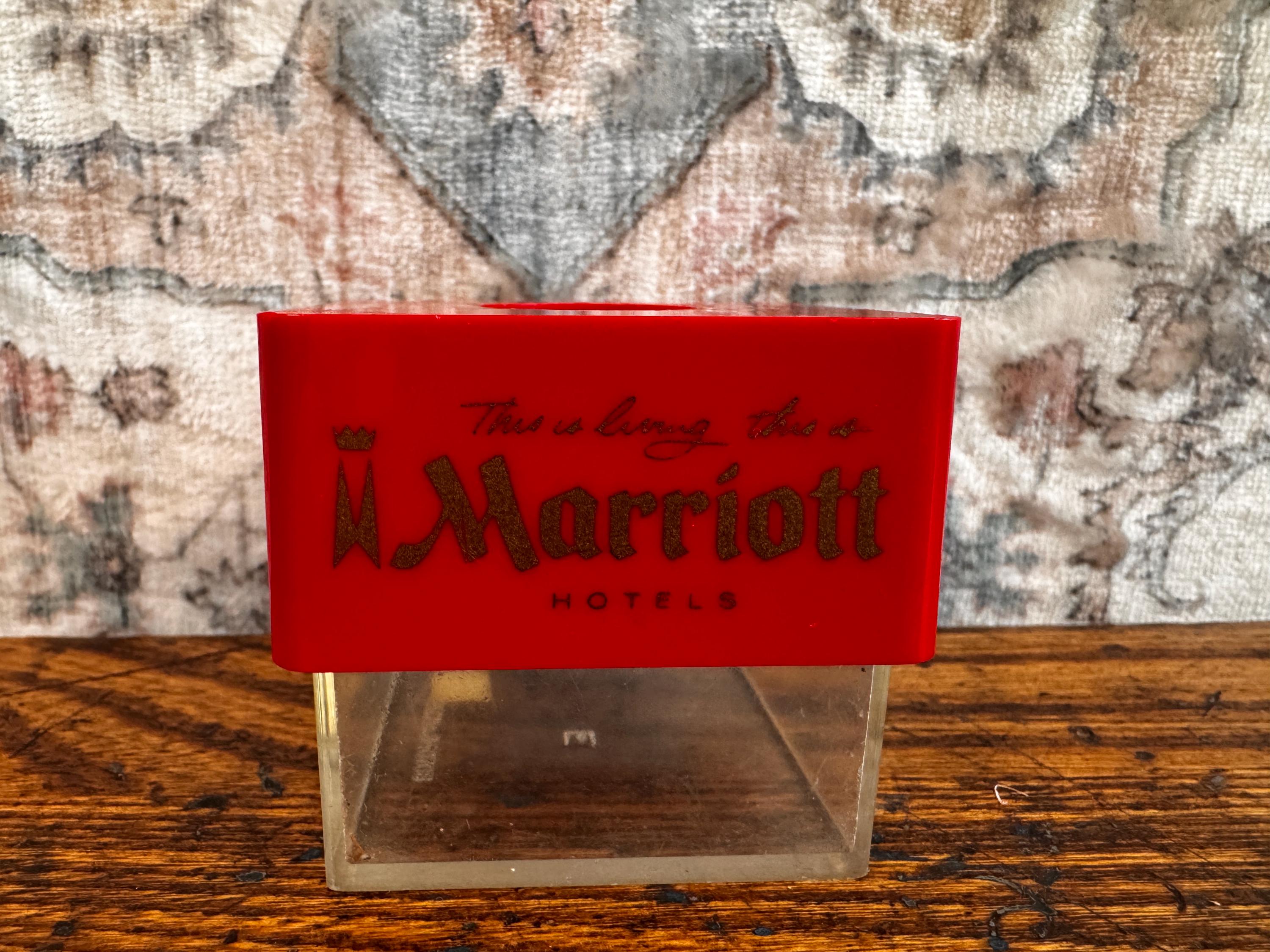 Marriott Hotels Vintage Paperclip Dispenser