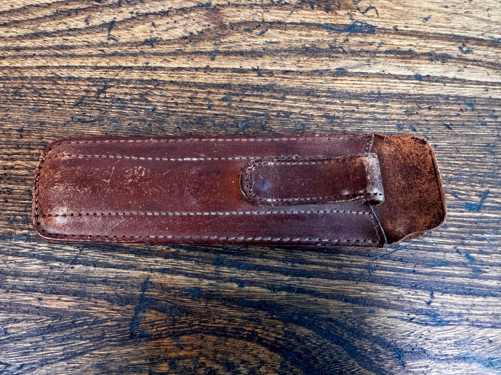 Pickett Log Log Slide Rule with 1953 Instruction Booklet and Leather Case